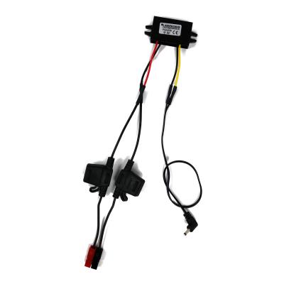 high efficiency dc power adapter, 12v battery to 5v (3a max) for use with dvx013